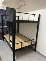 Lits superposés en métal, cadre de lit superposé avec lit double pour adultes, vente chaude