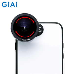<span class=keywords><strong>Objectif</strong></span> de téléphone pour photographe GiAi, nouvel arrivage, <span class=keywords><strong>objectif</strong></span> fisheye à 185 degrés, longueur focale équivalente à 12 mm, <span class=keywords><strong>objectif</strong></span> externe pour téléphone portable - Product Image 1