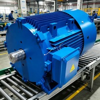 Moteur électrique synchrone à aimants permanents (PMSM) à faible vitesse Enneng pour bétonnière, triphasé à courant alternatif, 3000W, à fréquence variable