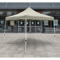 Tentes publicitaires pliantes et mobiles rétractables 3M x 3M 2M x 3M, structure hexagonale en fer, tissu Oxford imperméable anti-UV pour salons professionnels