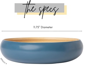 Los juegos de regalo de cocina de bambú biodegradables ecológicos hechos a mano incluyen cuencos de ensalada y fruta - Product Image 4
