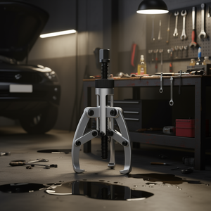 Extractor de tres mordazas FG 161/1 para la extracción de rodamientos, uso en reparación de automóviles - Product Image 3