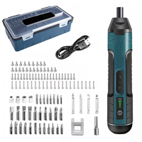 Ensemble de tournevis électrique sans fil 3,6 V, 105 pièces, multifonctionnel avec réglage du couple, alimenté par batterie au lithium