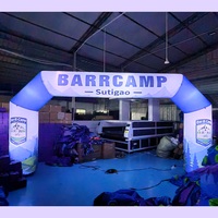 Arche gonflable commerciale d'extérieur de qualité professionnelle pour la décoration de festivals, arche de ligne d'arrivée personnalisée pour courses sportives