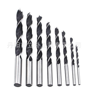 Li Pu 8 Pcs Wood <b>Drill</b> <b>Bit</b> Set 3-10mm Carbon Steel Bright Finish Round Shank For Woodworking - Product Image 3