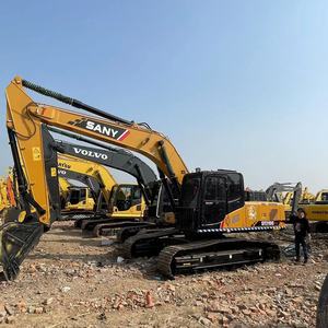 Entrega global de excavadora usada SANY SY215C PRO de 21 toneladas con componentes centrales-en stock para la venta SY235C SY245H - Product Image 1