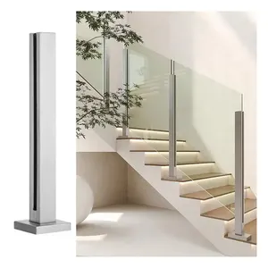 Modernes Design Treppen geländer Baluster System Balkon Glas Geländer pfosten