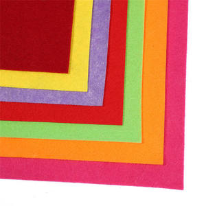 Đầy màu sắc Polyester cảm thấy tấm vải cho Diy Craft may Wedding Bag Dự Án-thoáng khí không dệt hình vuông - Product Image 3