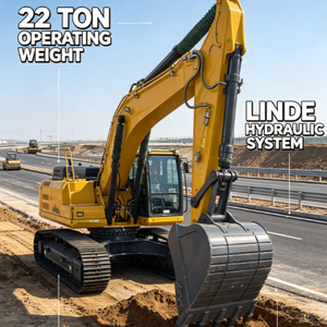 Excavatrice sur chenilles de haute qualité de 22 tonnes, force de creusement élevée, pour chantiers complexes - Product Image 1
