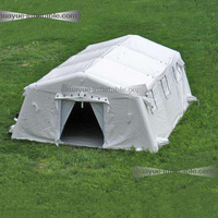 Abri temporaire gonflable de haute qualité, tente de secours pour entrepôt d'urgence, tente médicale gonflable