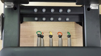 Reformer Pilates Berkualitas Tinggi, Tahan Lama, Full Track Adjustable, Berbahan Aluminium Alloy Hitam, Dukungan OEM/ODM untuk Studio Pilates dan Kesehatan di Rumah