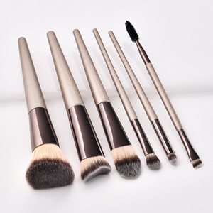 ชุดแปรงอายแชโดว์สีทอง6ชิ้นสำหรับใบหน้าและคอนซีลเลอร์ฟรี - Product Image 2