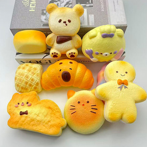 Xiaohongshu-style Soft Squishy Pu Material Simulated Food Stress Release Toy Slow-<b>Rebound</b> Children's Food-Themed Stall Item Boys - Product Image 2
