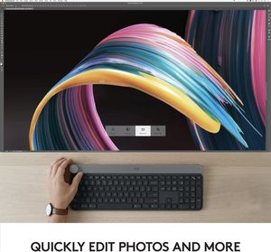 Logitech Craft Keyboard Smart Control Knob Connection Multi-Device Connection <b>Switch</b> From Logi Craft - Product Image 5