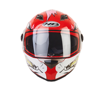 Rouge prédateur ABS unisexe casques de moto DOT ECE Double lentille doublure détachable accessoires de moto casque de moto