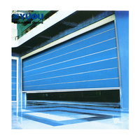 Puerta Cortina Cortafuego PVC de 3 Horas con Tela Inorgánica para Seguridad Pública y Normas de Construcción