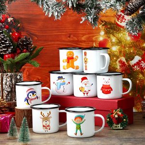 12 ounce. Ly sứ tráng men màu macaron tùy chỉnh, viền bạc - Product Image 1