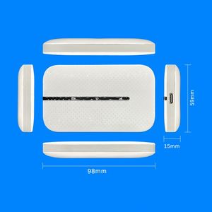 New 4G xách tay mifis Cat4 OEM <span class=keywords><strong>USB</strong></span> Type-C 4G di động wifi router với khe cắm thẻ Sim Túi 2100mAh Túi Wifi 4G router - Product Image 2