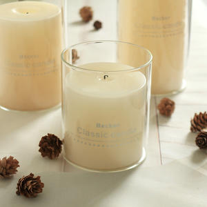 Tarros de vidrio transparente para fabricación de velas, envases de lujo para velas - Product Image 5