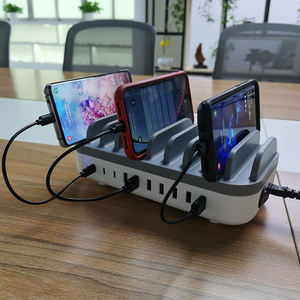 Station de charge rapide intelligente 120W 5V 2.4A, 10 ports, universelle, pour téléphone portable, type C, <span class=keywords><strong>USB</strong></span>, pour plusieurs appareils - Product Image 2