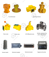 Compteur de débit de carburant mécanique M-40-1 1,5 pouce, compteur de débit de liquide, compteur de débit de diesel