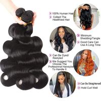 Cheveux vierges brésiliens Remy 100% vison de qualité 9A 10A, provenant du Henan, Chine, cheveux vierges brésiliens bruts non traités, fermeture de cheveux