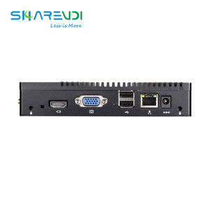 Индивидуальный алюминиевый корпус безвентиляторный мини-встроенный ПК с процессором AMD Dual HD дисплей для POS / Digital Signage/киоск - Product Image 5