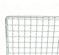 Grille de cuisson carrée en acier inoxydable 304 pour barbecue, résistante à la chaleur, durable, professionnelle, pour usage commercial