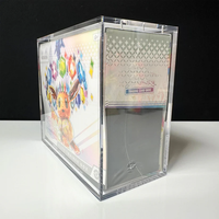 Boîte de présentation en acrylique pour Elite Trainer Box de Pokémon, protection UV à 99%, pour booster bundle ETB, fermeture magnétique, boîte de rangement pour collection