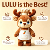 Peluche de renne interactive, cadeau de Noël intelligent pour enfants, renne parlant et dansant, décoration de fête de Noël, animal en peluche