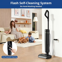 Aspirateur Balai Électrique Sans Fil Intelligent Tout-en-Un Multifonctionnel Pour Nettoyage Humide et Sec Domestique