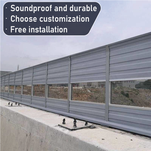 <span class=keywords><strong>Valla</strong></span> Acústica Industrial para Exteriores de Acrílico y PVC Microperforada, Resistente al Fuego, para Carreteras, con 80% de Reducción de Ruido y <span class=keywords><strong>Aislamiento</strong></span> <span class=keywords><strong>Acústico</strong></span> - Product Image 1