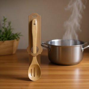 Bamboo Soup Spoon 30 Cm Natural Wood Kitchen Utensil Cooking Tool - Product Image 2