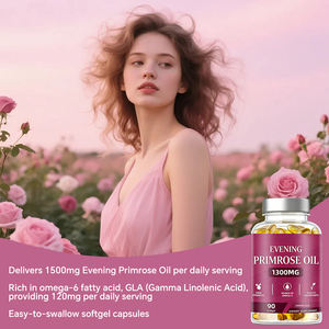 VitaHall Private Label 90 Kapsul Lunak Minyak <span class=keywords><strong>Evening</strong></span> <span class=keywords><strong>Primrose</strong></span> Suplemen Kecantikan Anti-Penuaan dengan Manfaat Antioksidan untuk - Product Image 6