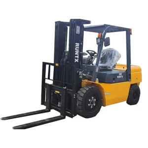 Runtx Fokklift Xe Nâng Chạy Bằng Diesel Mới 2.5T Có Động Cơ Yanmar