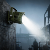 Luminaire LED antidéflagrant certifié ATEX IECEx, haute efficacité énergétique, pour éclairage industriel dans les zones dangereuses