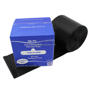 Bolsas de Basura Resistentes, Bolsa de Basura de Plástico, Bolsa de Basura de 13 Galones, Bolsa de Basura de Plástico Negra para Contratistas - Product Image 6