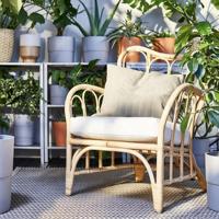 Canapés et chaises en rotin modernes pour salons, hôtels, cours et balcons - Meubles de loisirs écologiques et durables