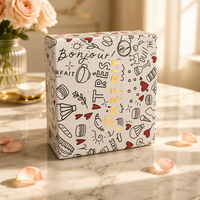 Maßgefertigte Großhandels-Öko-Freundliche Elfenbeinkarton-Verpackungsbox mit Folienprägung für Geschenkverpackungen