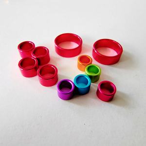 Bagues de pied en Aluminium pour oiseaux, pinsons, canaris, colombe, Pigeon, <span class=keywords><strong>2023</strong></span> - Product Image 6