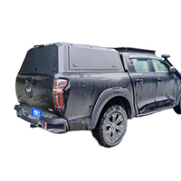 Auvent rigide modulaire en aluminium à 3 portes, montage sans perçage, pour benne de pick-up, compatible avec Foton Mars 2023