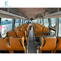 Autocar de luxe d'occasion Kinglong6112, 48 places, transmission manuelle, moteur diesel Euro 2, coffre à bagages super spacieux