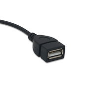 Cable Divisor USB 2.0 Macho a 2 USB Hembra, Cable de Carga Rápida