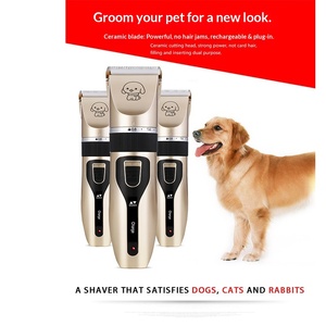 Cortadora y Afeitadora Eléctrica Recargable <span class=keywords><strong>para</strong></span> Mascotas, de ABS y Acero Inoxidable, <span class=keywords><strong>para</strong></span> Perros y Gatos, Juego de Recortadoras, ODM y OEM - Product Image 3