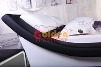 Juego de cama Muebles Hotel Chica Base Dormitorio completo Boxspring Cápsula Triple Cabecero de cuatro piezas Dormitorio