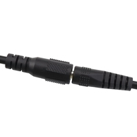 Câble d'alimentation d'extension pour routeur, connecteur de caméra, DC 5,5*2,5 mm mâle vers 5,5*2,1 mm femelle, prise ronde, 2464 18awg