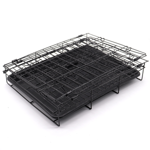 Gabbia <span class=keywords><strong>per</strong></span> <span class=keywords><strong>Cani</strong></span> di Piccola e Media Taglia con Toilette, Gabbia <span class=keywords><strong>per</strong></span> Gatti Domestici, Recinto <span class=keywords><strong>per</strong></span> Corgi, Terrier e <span class=keywords><strong>Cani</strong></span> di Taglia Grande - Product Image 4