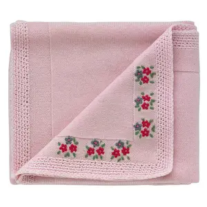 Lovely embroidered Cashmere Wool Blanket for Baby Made in China