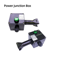 Boîtier de jonction bidirectionnel antidéflagrant, résistant à la corrosion, boîtier DMC IP66 220V-380V 40A, installation facile sur support, alimentation sécurisée