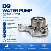 Pompe à eau DYN Coolant Flow D9 pour moteur diesel 3161436 10kg pour équipement de construction, pièces de rechange pour le refroidissement du moteur D9